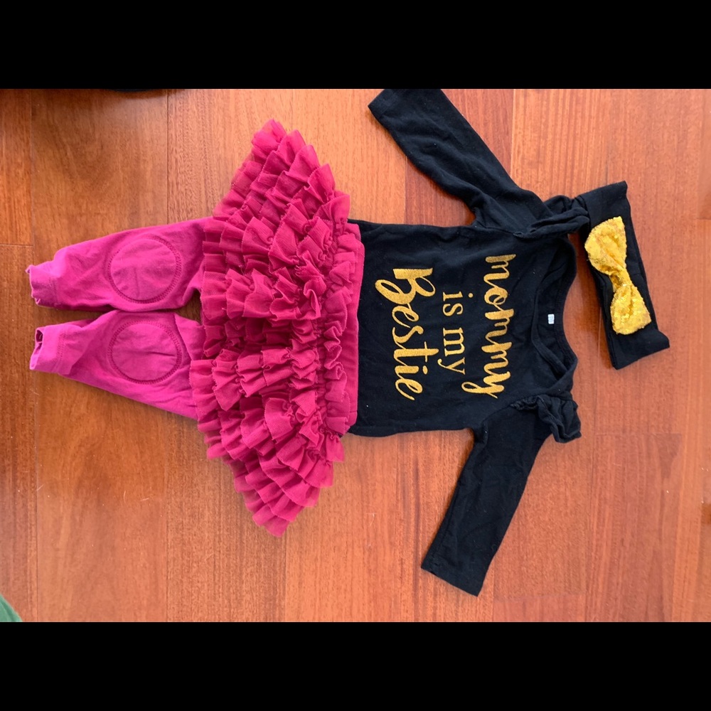 Mommy is my Bestie Outfit